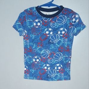 Boy Shirt. Blue. Member's Mark Brand. Size 4T.